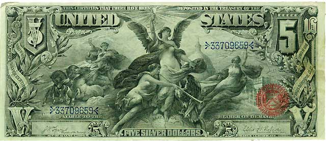 The 1896 Five Dollars